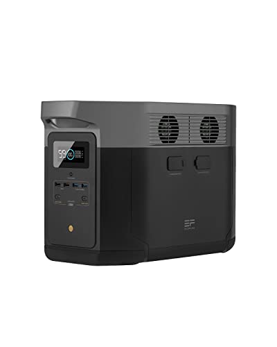 EcoFlow DELTA Max tragbarer Solar-Generator, 2016 Wh, mit 4...