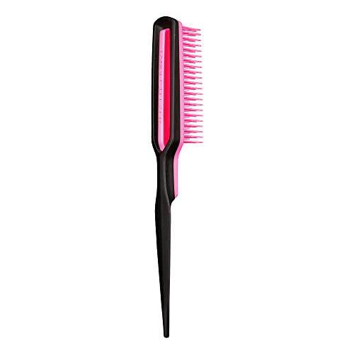 Tangle Teezer Back Combing Hairbrush, Schwarz & Pink, 1 stück