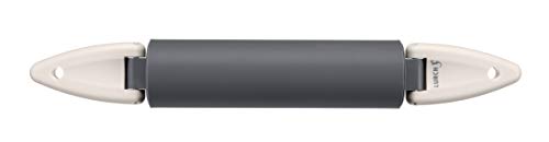 Lurch 70255 Silikon-Teigrolle mit Klappgriffen, Grau, 6.5 x 45 x...