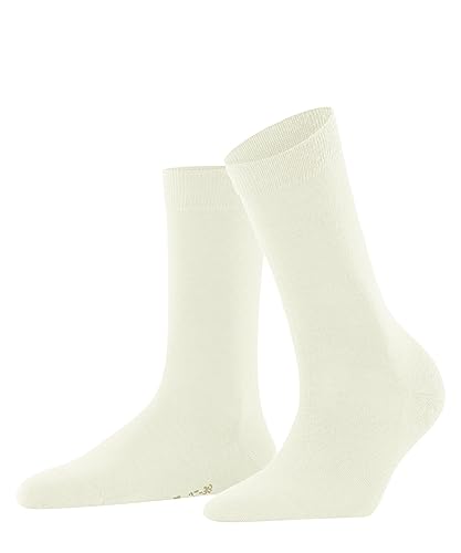 FALKE Damen Socken Softmerino W SO Wolle einfarbig 1 Paar, Weiß...