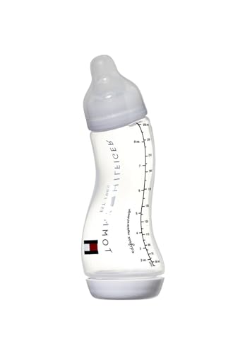 Tommy Hilfiger Jungen, Mädchen Babyflasche 250ml Baby Weiß
