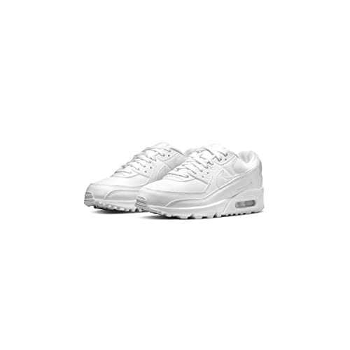 NIKE Damen WMNS AIR MAX 90 Sneaker, White/White-White, 38 EU