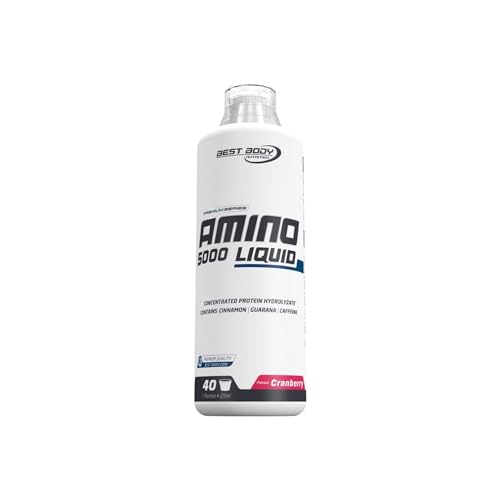 Best Body Nutrition Amino Liquid 5000 Cranberry, hochwertiges...