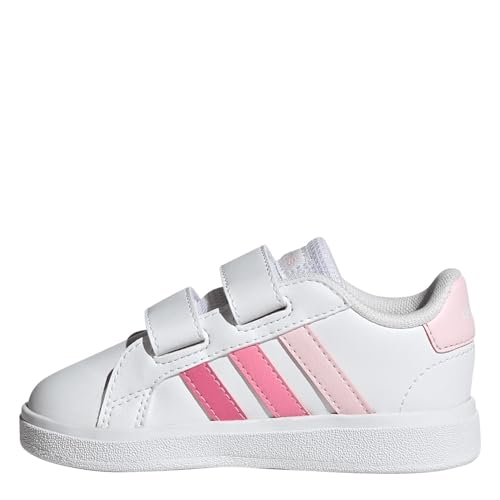 adidas Unisex Baby Grand Court Lifestyle Hook and Loop Shoes...