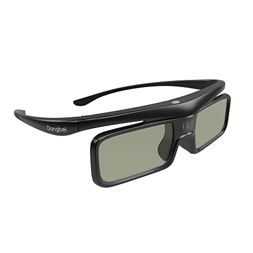 Dangbei DLP 3D-Brille Wiederaufladbare aktive Shutter-Brille...