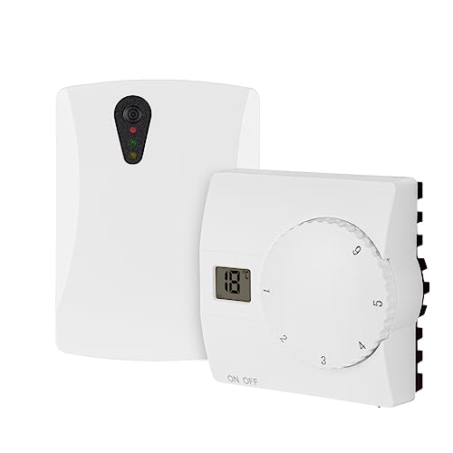 Mi-Heat Funk Wireless Thermostat SAS816RF Temperatur-Regler...