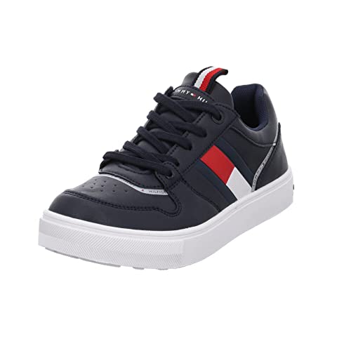 Tommy Hilfiger Jungen Schnürhalbschuhe Low Cut Lace-Up Sneaker...