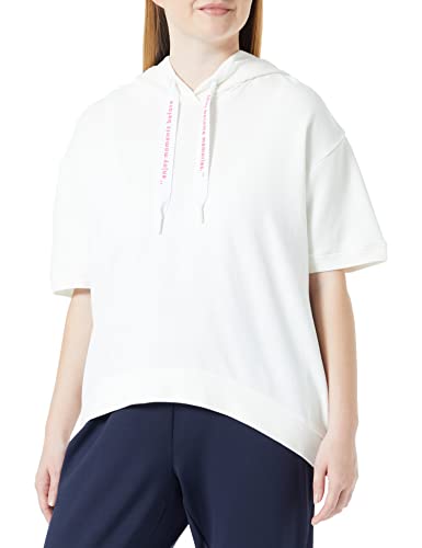 s.Oliver Women's Sweatshirt, Kurzarm, White, 42