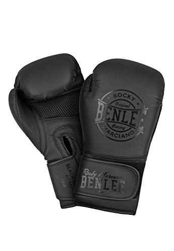 Benlee Boxhandschuhe aus Kunstleder Black Label Nero Black 14 oz