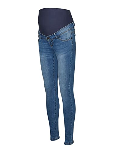 MAMALICIOUS Damen Mlmila Slim Medium Blue Jeans A. Noos, Medium...