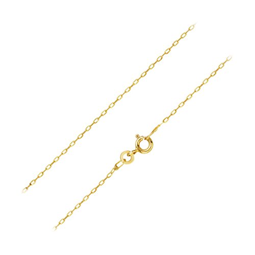 MATERIA Goldkette 333 Gold Damen Mädchen Ankerkette Halskette 45...