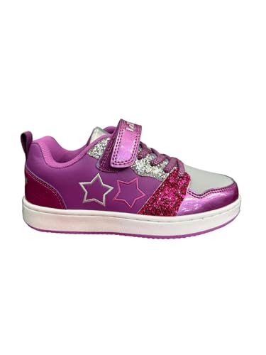 Lelli Kelly Neue Multicolor Sneaker mit Gadget, Lila Grau, 33 EU