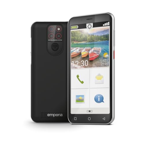 emporiaSMART.5 Mini, Seniorenhandy, 4G Volte, Senioren Smartphone...
