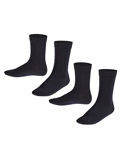 FALKE Unisex Kinder Socken Happy 2-Pack, Baumwolle, 2 Paar,...
