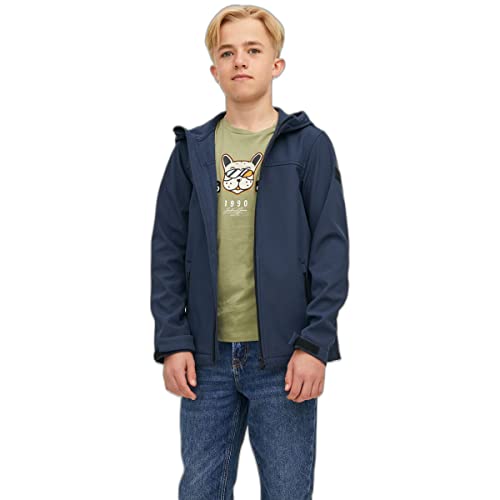 JACK&JONES JUNIOR Jungen JJEMARVIN Hood Softshell SN JNR Jacke,...