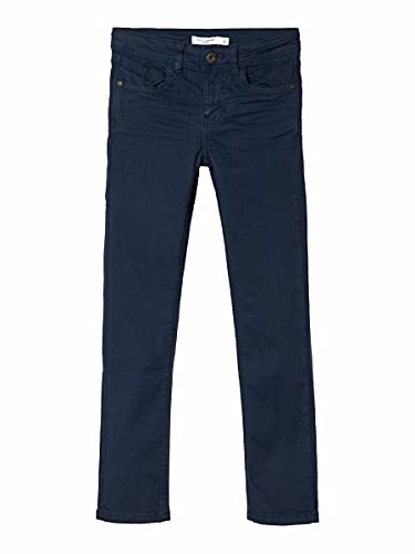 NAME IT Kindern NKMTHEO TWITOP Pant NOOS Hose, Dark Sapphire, 152