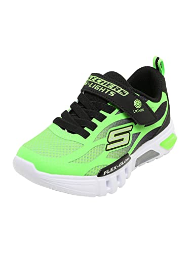 Skechers Herren Flex-glow Dezlom Sneaker, Lime Synthetic Textile...