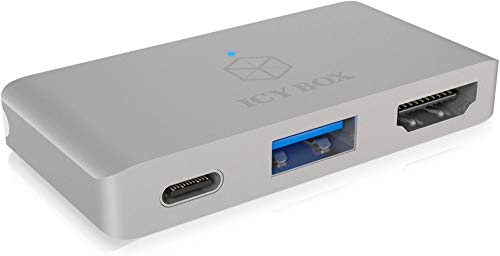 Icy Box Thunderbolt 3 Dock passend für MacBook Pro und MacBook...