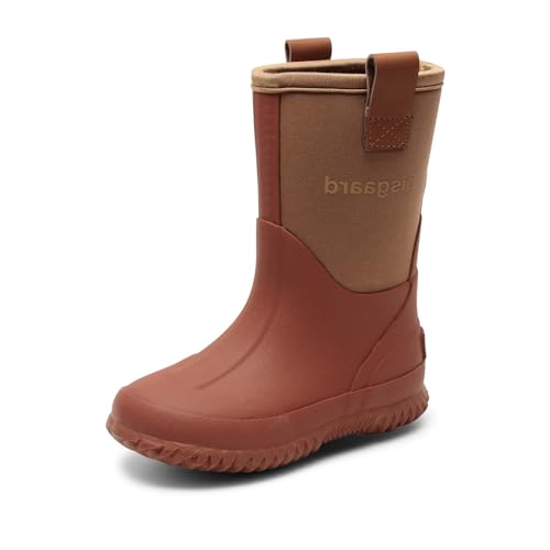Bisgaard Unisex Kinder Neo Thermo Rain Boot, Old Rose, 34 EU
