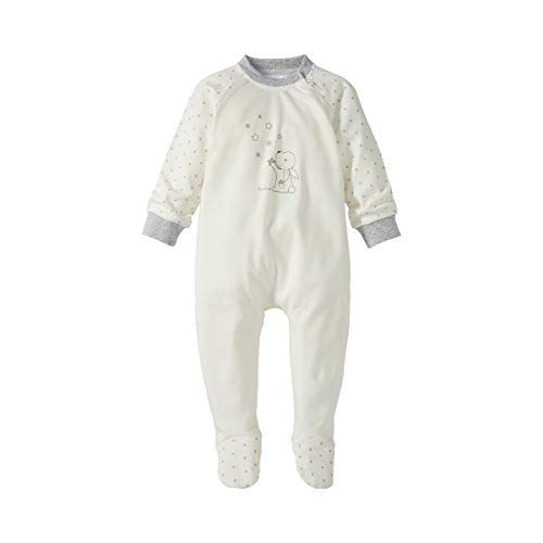 Bornino Schlafoverall mit Füßen, Baby-Schlafanzug für...