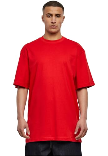 Urban Classics Herren T-Shirt Tall Tee, Farbe red, Größe M