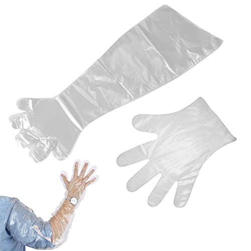 Veterinär Handschuh,Handschuhe Lang,10PCS Veterinärhandschuhe...