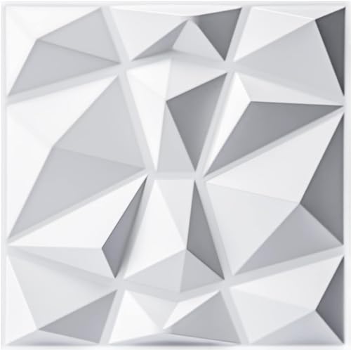 Grace Baltic - 30 Stück 3D Wandpaneele Diamant Hochsteifes PVC,...