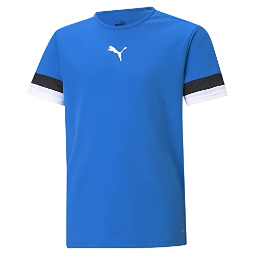 PUMA unisex-child Shirt, Electric Blue Lemonade-Puma Black-Puma...