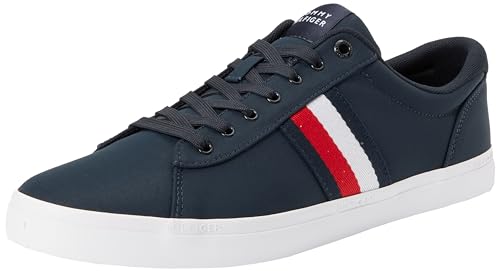 Tommy Hilfiger Herren Vulcanized Sneaker Iconic Stripes Schuhe,...