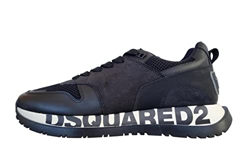 DSQUARED2 Laufschuhe für Herren Sneakers M2717 Schwarz, Schwarz...