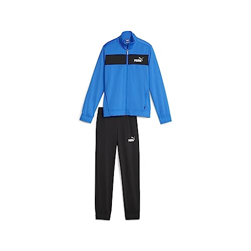 PUMA Jungen Poly Suit Cl B Trainingsanzug, Racing Blue, 152