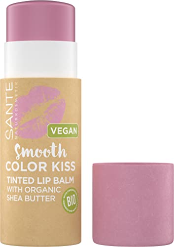 SANTE Naturkosmetik Smooth Color Kiss 04 Soft Rosé, veganer...