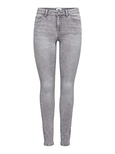 ONLY Female Skinny Jeans ONLWauw Life Mid Skinny Fit Jeans