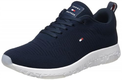 Tommy Hilfiger Herren Runner Sneaker Corporate Knit Rib Runner...
