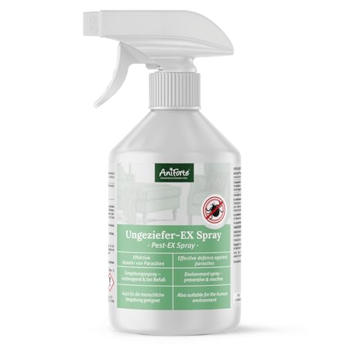 AniForte Ungeziefer-Ex Spray 500ml – Umgebungsspray bei akuten...