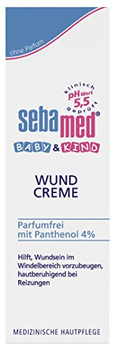 Sebamed Baby Wundcreme, Vorteilspack 2 x 75 ml, hilft Wundsein im...