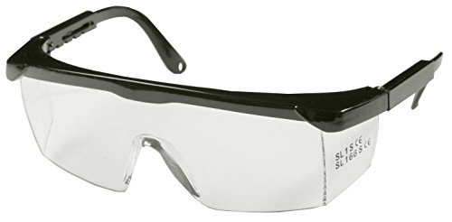 SBS® Schutzbrille | schwarz | verstellbare Bügel | mit...