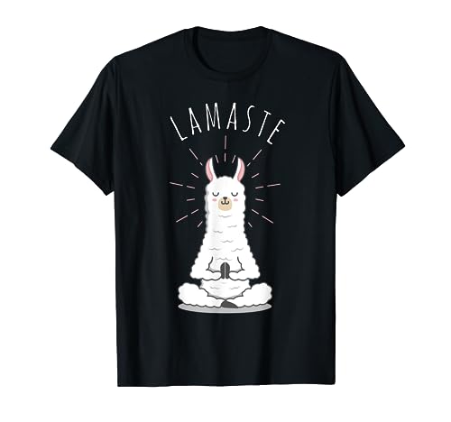 Funny Yoga Namaste Lamaste T-Shirt