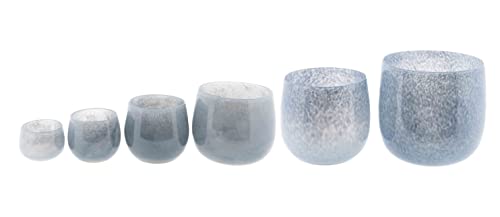 DutZ Pot Jeans | mundgeblasenes Glas | Übertopf, Vase | H 14 cm...