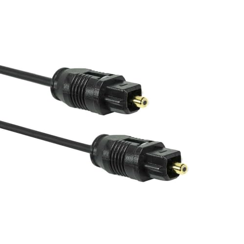 OcioDual Optisches Toslink Kabel 5m Faseroptik Optic Fiber Audio...