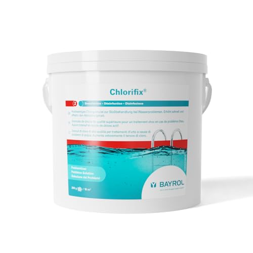 BAYROL Chlorifix 5 kg - Hochwertiges Chlorgranulat zur...
