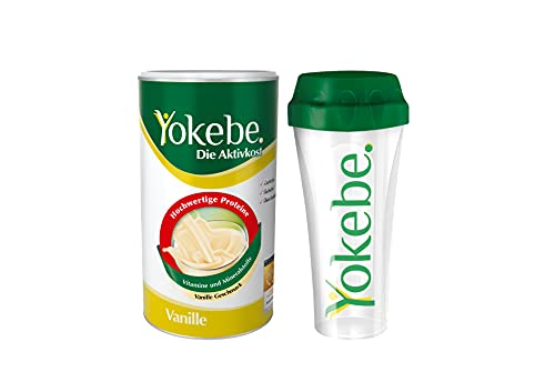Yokebe Vanille Starterpaket inklusive Shaker - Die Aktivkost -...