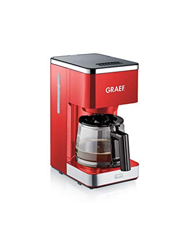 GRAEF Filterkaffeemaschine FK403EU mit Glaskanne, rot