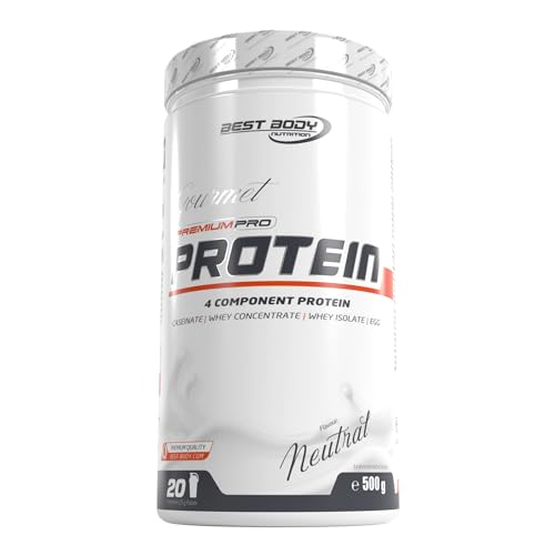 Best Body Nutrition Gourmet Premium Pro Protein, Neutral Dose, 4...