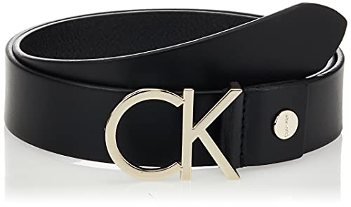 Calvin Klein Damen Gürtel Ck Logo Belt 3.5 cm Ledergürtel,...