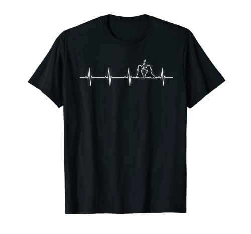 Kendo Heartbeat Geschenke T-Shirt