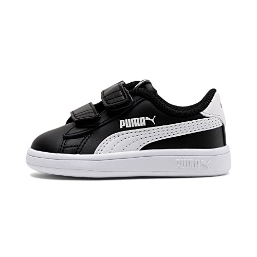 PUMA Unisex Baby Smash v2 L V Inf Sneaker, Schwarz Black White,...