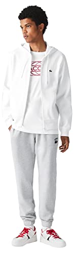 Lacoste Herren Sh9626 Sweatshirts, weiß, XL