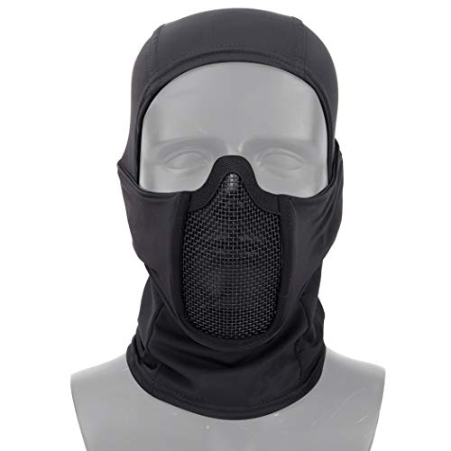 Aoutacc Sturmhaube Airsoft Mesh Maske Ninja Style...