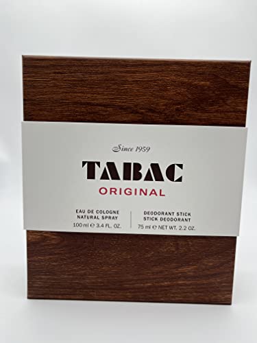 TABAC ORIGINAL Geschenkset 100 ml Eau de Cologne + 75 ml...